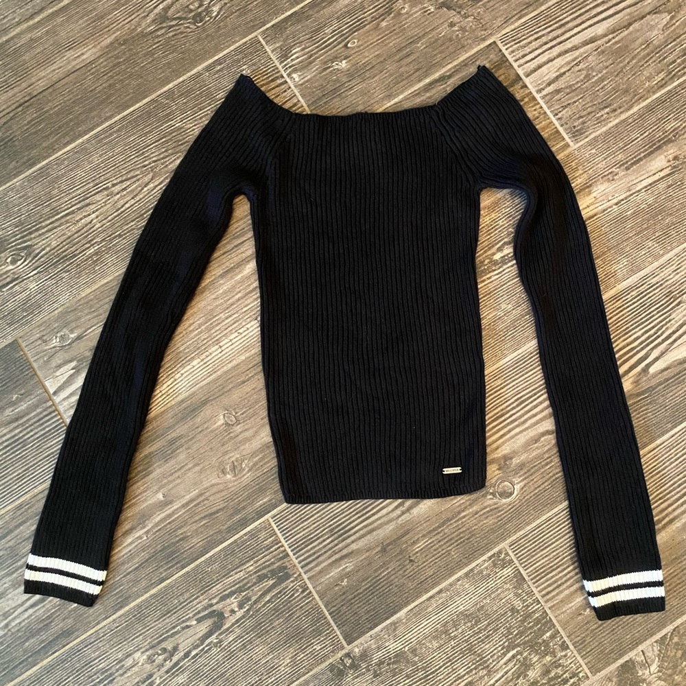 Off the shoulder sweater